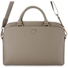 Guess - Guess Datorfodral 15" Grained Framficka Dragkedja Triangle - Brun