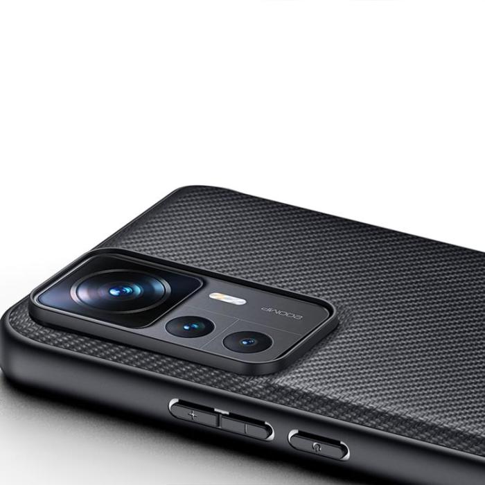 UTGATT - Dux Ducis Xiaomi 12T/12T Pro Skal Fino Silicone - Svart