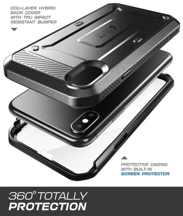 UTGATT5 - Supcase Unicorn Beetle Pro iPhone X / Xs Svart