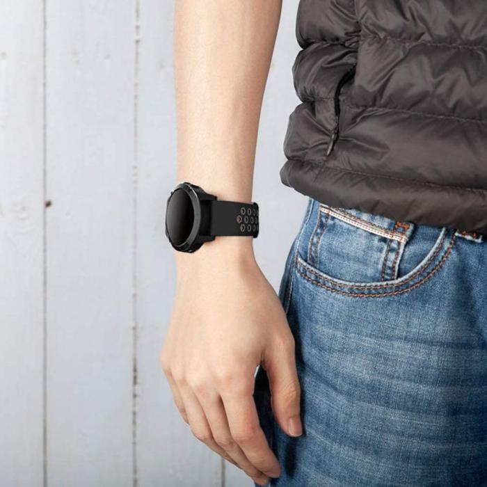 UTGATT - Tech-Protect armband Samsung Galaxy Watch 3 45mm - Svart/Grå
