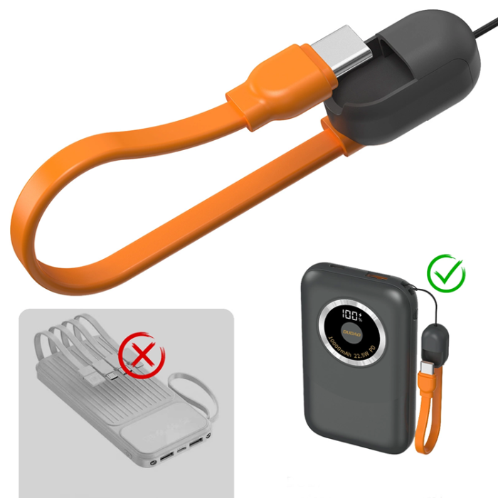 Dudao - Dudao Powerbank 10000mAh 22.5W USB-A/USB-C - Grå