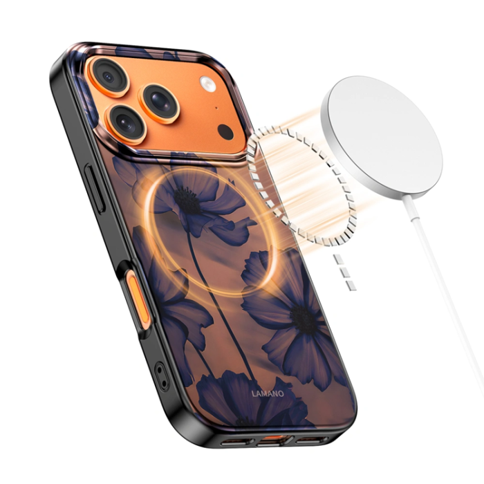Tech-Protect - Tech-Protect iPhone 17 Pro Max Mobilskal Magsafe Lamano - Velvet Night