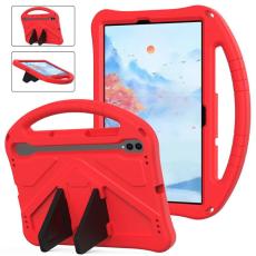 A-One Brand - Galaxy Tab S10 FE Plus Skal Kickstand Shockproof - Röd