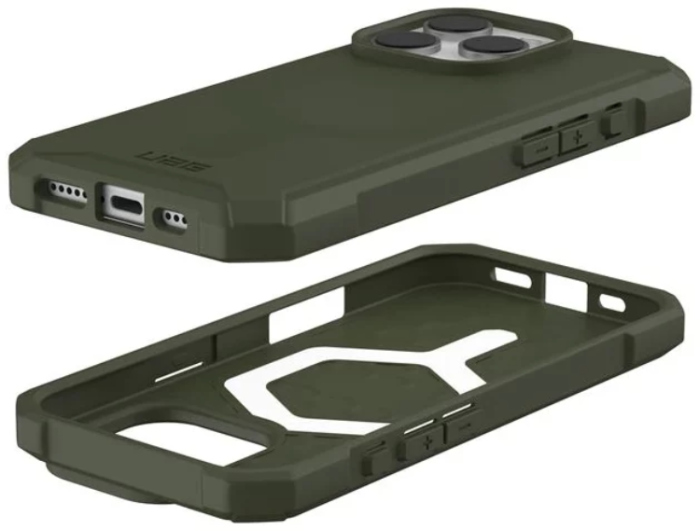 UAG - UAG iPhone 16 Pro Mobilskal MagSafe Essential Armor - Grön