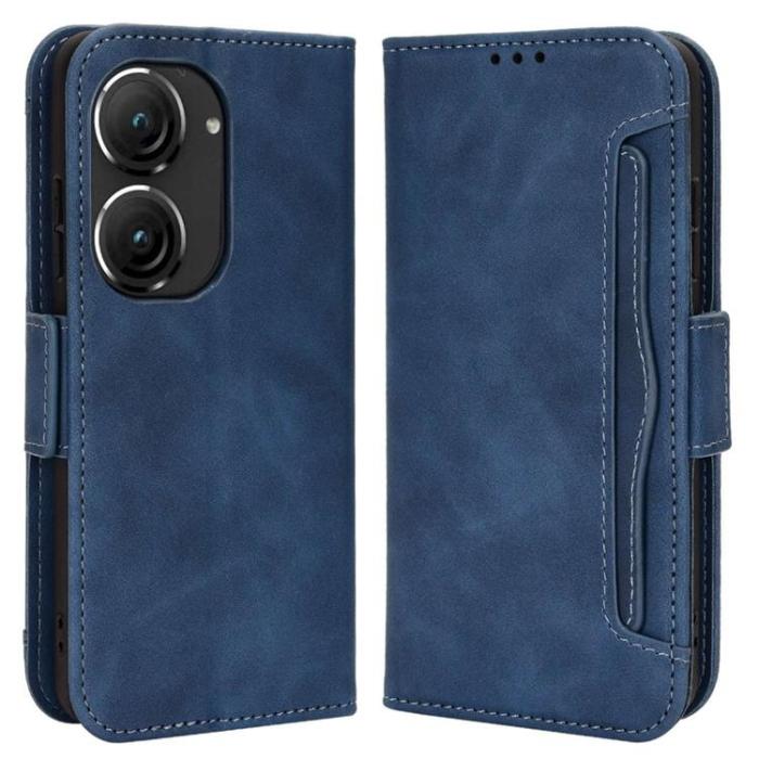 UTGATT1 - Asus Zenfone 9 Plånboksfodral PU Läder - Blå