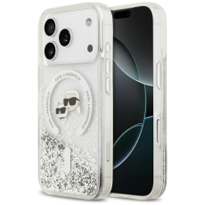 KARL LAGERFELD - Karl Lagerfeld Mobilskal F&ouml;r iPhone 18 Pro/17 Pro Magsafe Liquid Glitter