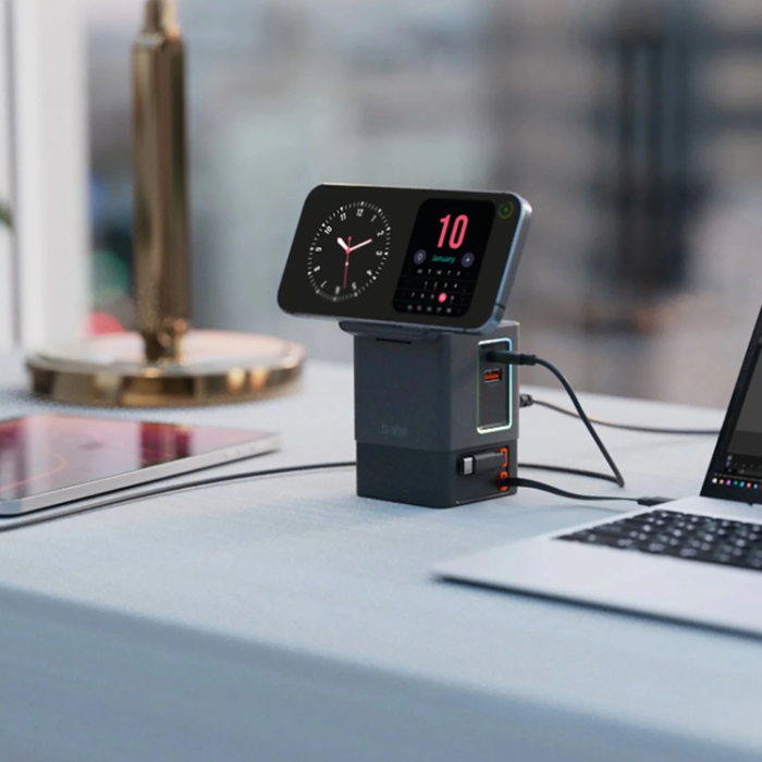 SBS - SBS 6in1 MagSafe Trådlös Laddare Apple Watch, iPhone, Airpods med Kabel