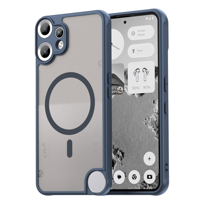 A-One Brand - Nothing CMF Phone 2 Pro Mobilskal MagSafe Anti Drop - Blå
