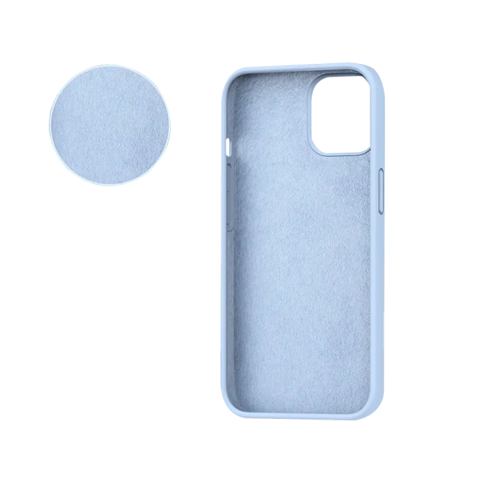 SiGN - SiGN iPhone 14 Plus Skal Liquid Silicone - Safir blå