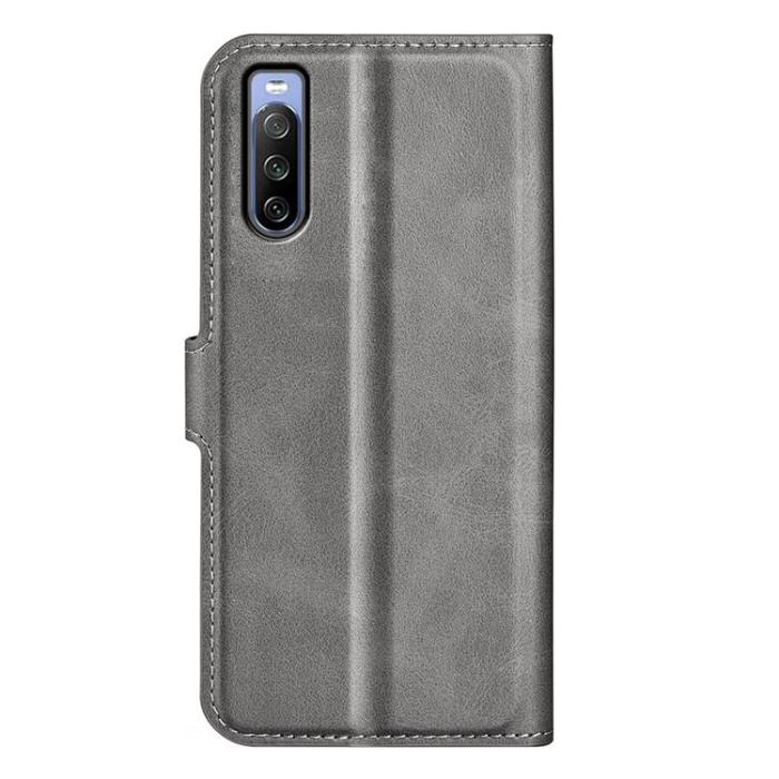 A-One Brand - Sony Xperia 10 IV Plånboksfodral Flip Folio - Grå