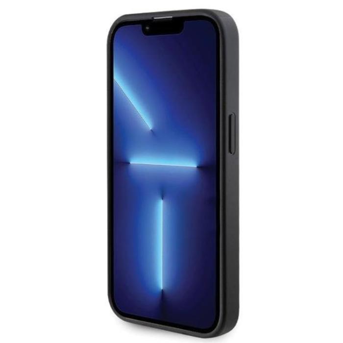 Guess - Guess iPhone 14 Pro Mobilskal Magsafe Saffiano - Svart