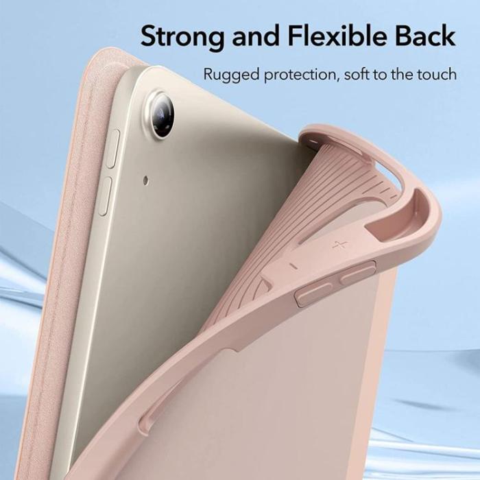 UTGATT - ESR iPad Air 4/5 (2020/2022) Fodral håller Penna Rebound - Rose Guld