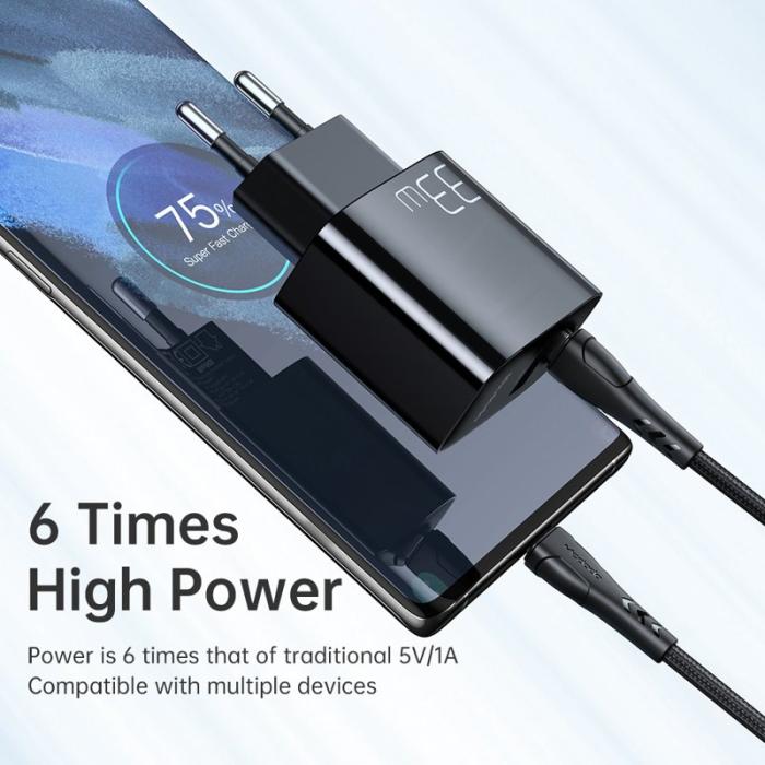 OEM - MCDODO MDD PD33W Snabbladdare med USB A och USB C, EU-plugg