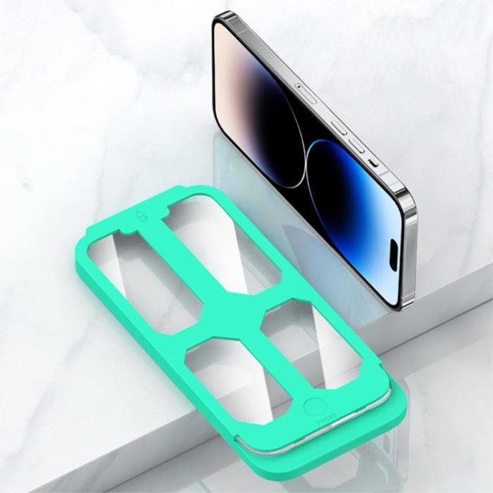 USAMS - USAMS iPhone 14 Pro Max Härdat Glas Skärmskydd US-BH806 Full Glue HD