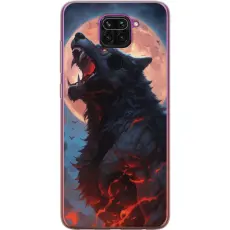 Gustaf - Mobilskal till Xiaomi Redmi Note 9 med Ylande varg