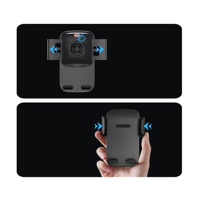 BASEUS - Baseus Easy Control Pro Cockpit/Galler Billhållare - Svart