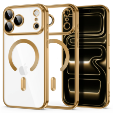Tech-Protect - Tech-Protect Mobilskal F&ouml;r iPhone 18 Pro Magsafe Magflex - Shiny Guld