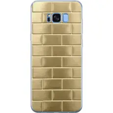 Gustaf - Mobilskal till Samsung Galaxy S8 med Gyllene Murstenar