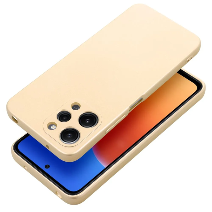 OEM - Xiaomi Redmi 12 4G Mobilskal Metallic - Guld
