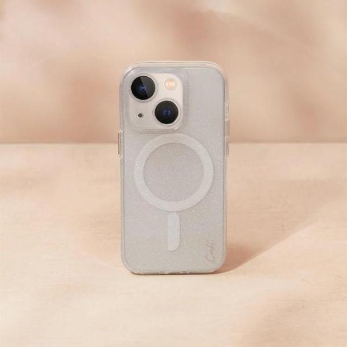 UNIQ - UNIQ iPhone 14 Plus Skal Coehl Lumino - Sparkling Silver