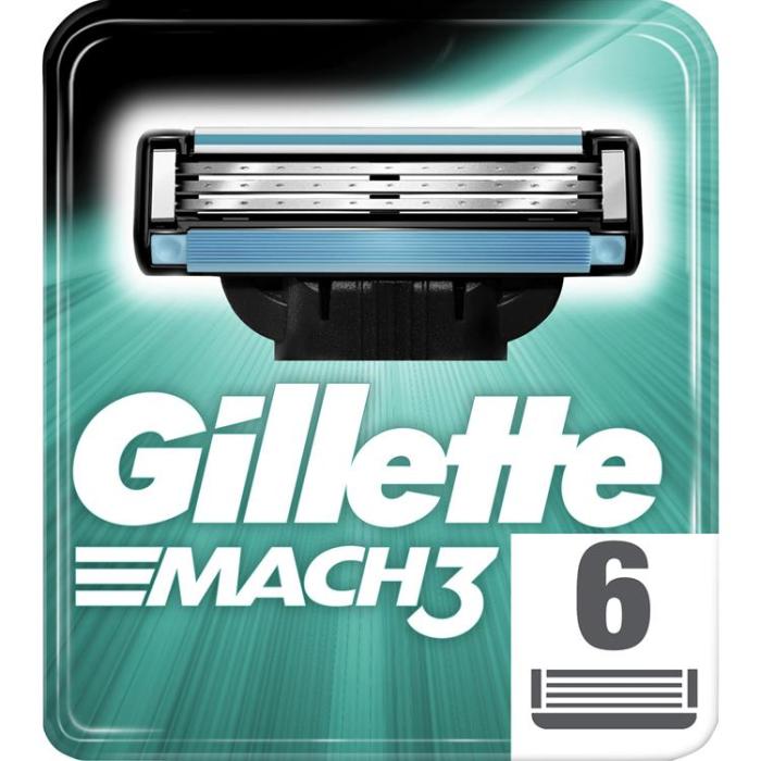 Gillette - GILLETTE Mach3 Base 6p