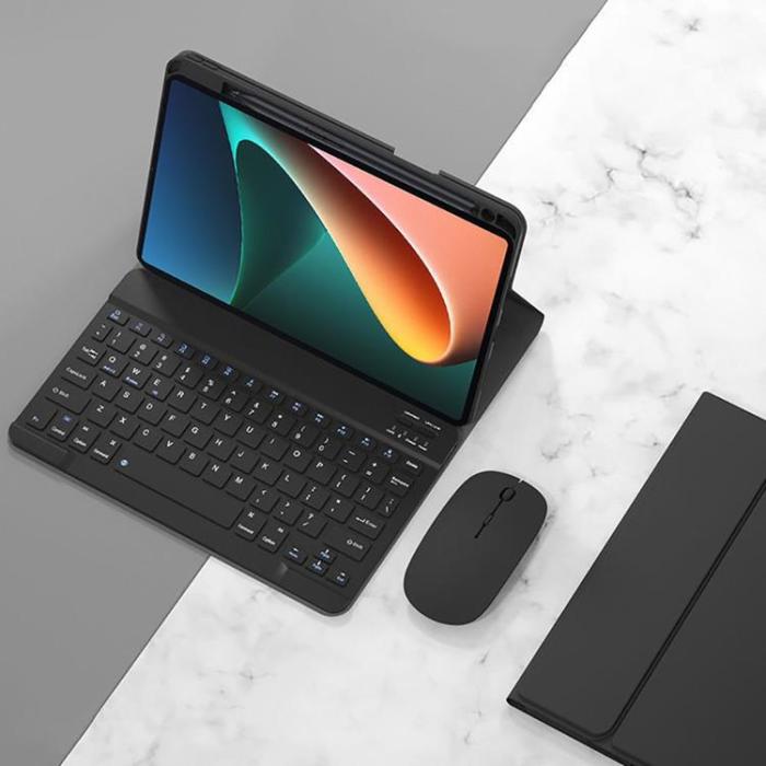 UTGATT - Xiaomi Pad 5/5 Pro Fodral och Tangentbord - Svart