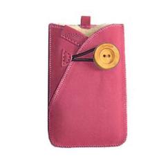SNUGGS - SNUGGS Mobil sleeve Universal Rosa Mocca Ull p&aring; insidan