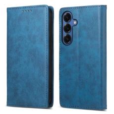 OEM - Pl&aring;nboksfodral f&ouml;r Samsung Galaxy S26 RFID Blocking Konstl&auml;der - Bl&aring;
