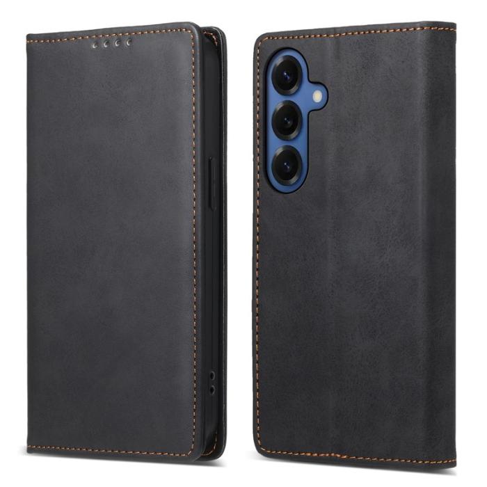 OEM - Plånboksfodral för Samsung Galaxy S26 RFID Blocking Konstläder - Svart