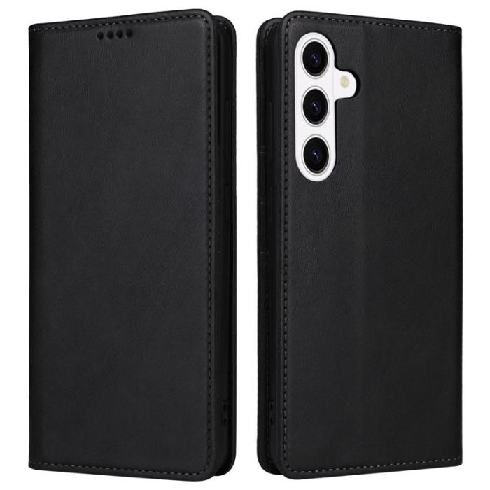 OEM - Plånboksfodral för Samsung Galaxy S26 RFID Blocking Konstläder - Svart