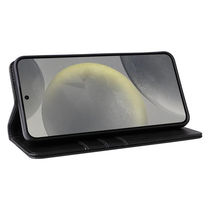 OEM - Plånboksfodral för Samsung Galaxy S26 RFID Blocking Konstläder - Svart