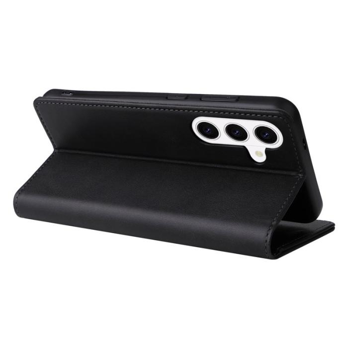 OEM - Plånboksfodral för Samsung Galaxy S26 RFID Blocking Konstläder - Svart