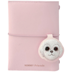 NIMMY - Nimmy 2in1-Set Notebook och Penna New Big-Eye Cute Pets 2.0 Dog - Rosa