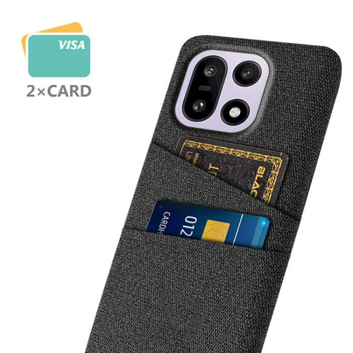 A-One Brand - OnePlus 15 5G Mobilskal Korthållare Cloth + Hard PC