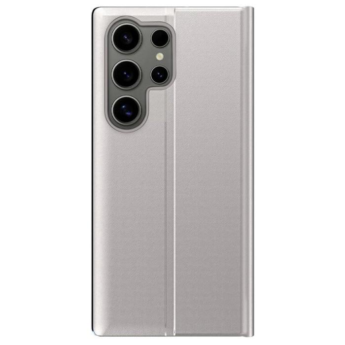 OEM - Mobilfodral för Samsung Galaxy S26 Ultra Scratch-resistant Konstläder - Silver