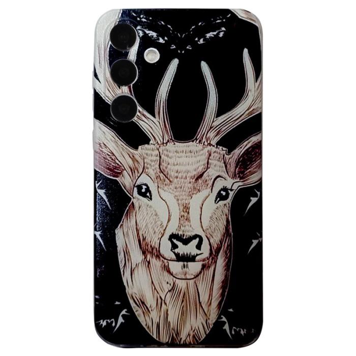 OEM - Mobilskal för Samsung Galaxy S26 Plus TPU - Mörkbrun med mönster