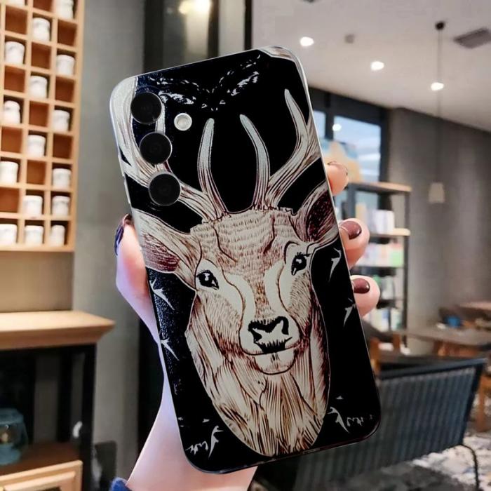 OEM - Mobilskal för Samsung Galaxy S26 Plus TPU - Mörkbrun med mönster