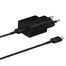 Samsung - Samsung USB V&auml;ggladdare 15W USB-C Kabel- Svart