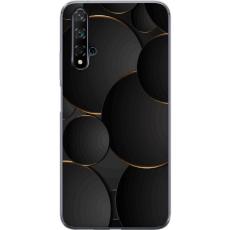 iSecrets - Genomskinligt Skal kompatibel med Huawei nova 5T med Lyxig Cirklar