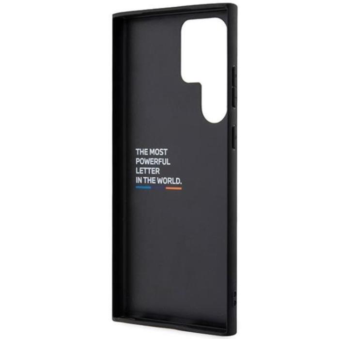 BMW - BMW Galaxy S23 Ultra Skal Läder Carbon - Svart