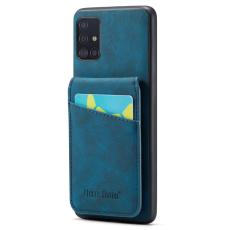 FIERRE SHANN - FIERRE SHANN Samsung Galaxy A71 5G Fodral KonstL&auml;der - Bl&aring;