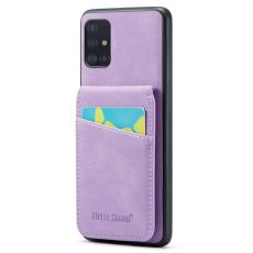 FIERRE SHANN - FIERRE SHANN Samsung Galaxy A71 5G Fodral KonstL&auml;der - Lila