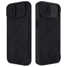 Nillkin - NILLKIN Qin Pro Series Mobilskal till iPhone 14 Plus Svart