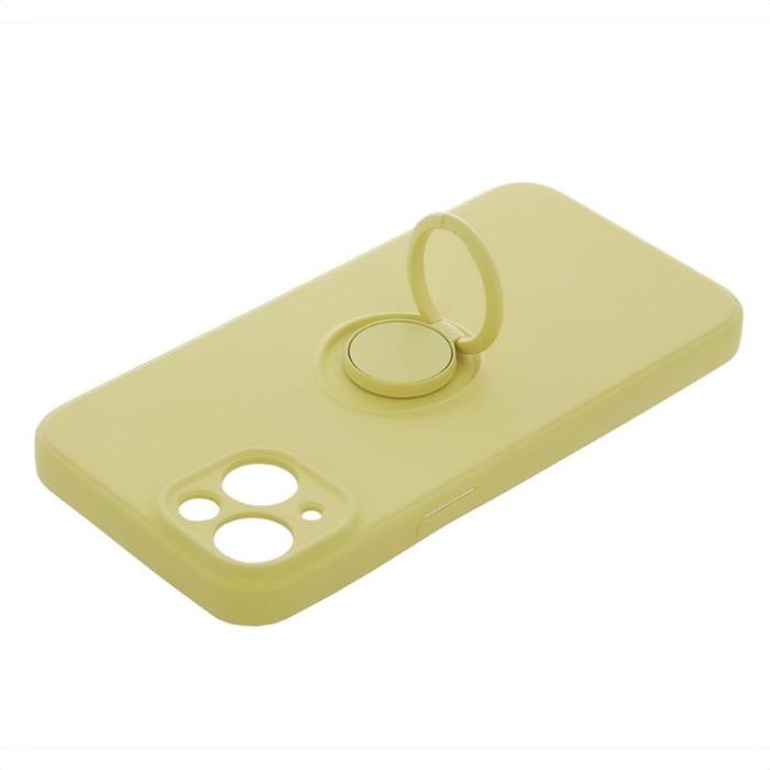 OEM - iPhone 11 Mobilskal Finger Grip - Gul