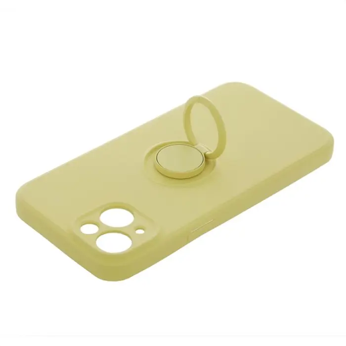 OEM - Xiaomi Redmi Note 13 5G Mobilskal Finger Grip - Gul