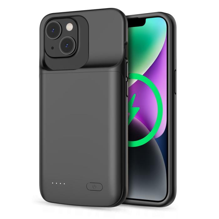 Tech-Protect - Tech-Protect iPhone 14/14 Pro Batteriskal 4800mAh - Svart