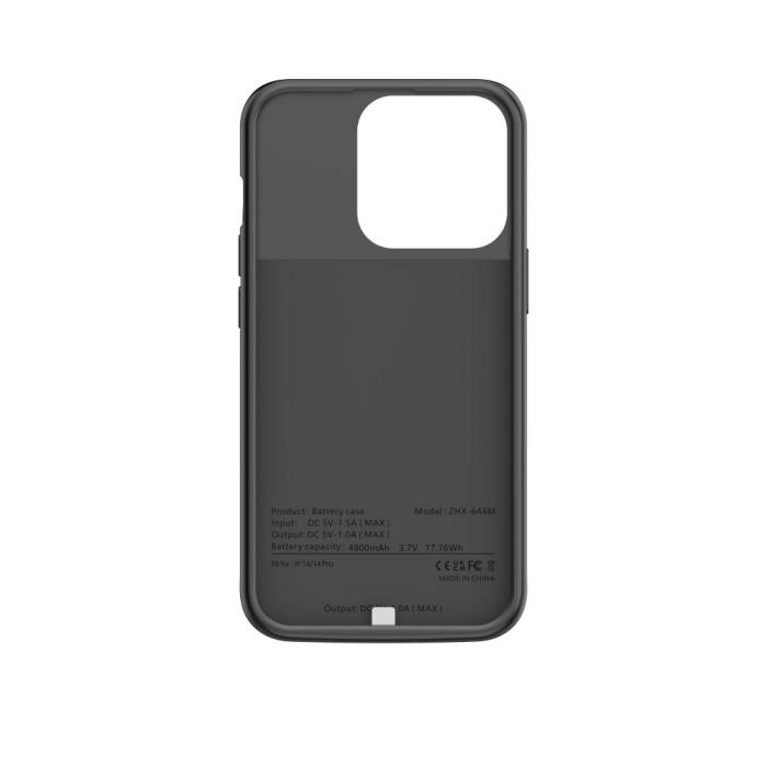 Tech-Protect - Tech-Protect iPhone 14/14 Pro Batteriskal 4800mAh - Svart
