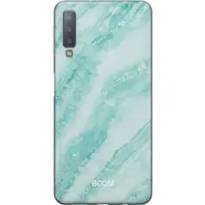 Gustaf - Mobilskal till Samsung Galaxy A7 (2018) med Mint Marble