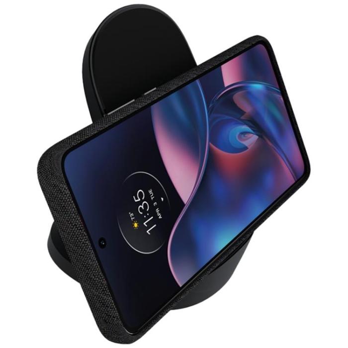 Motorola - Motorola Qi Trådlös Laddare 15W Stand Pad TurboPower - Svart