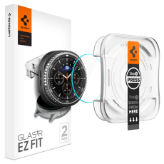 Spigen - [2-Pack] Spigen Galaxy Watch 8 Classic (46mm) Härdat Glas Skärmskydd